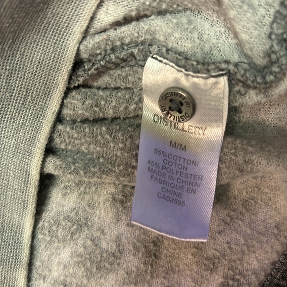 Distillery Apparel Men’s Well Worn Look Hoodie Size Medium - Picture 6 of 7